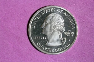 ESTATE FIND 2003 - S PROOF ILLINOIS State Quarter!! #N05107 - Picture 1 of 2