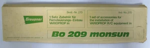 Vintage Graupner 270 Varioprop RC Installation Gear BO 209 Monsun Kit Boxed UK - Picture 1 of 7