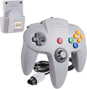 For Nintendo 64 N64 Console Video Game Controller Gamepad Joystick w/ Vibration