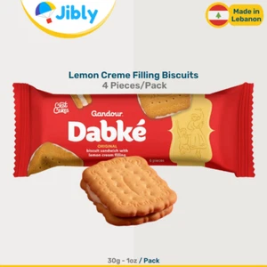 🇱🇧 Lebanese Ghandour Dabke | Lemon Cream Filling | 30g Packs | Wholesale Deals - Picture 1 of 1