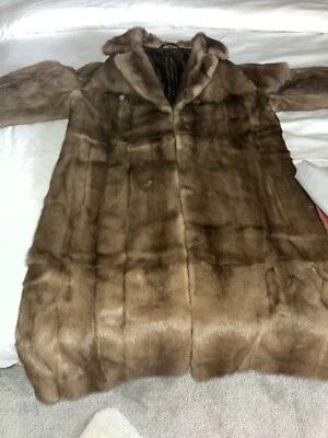 1950’s Real Russian Fur Coat Never Worn 1 Owner - Image 1 of 4
