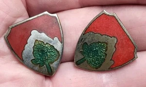 Post WWII 23rd Engineer Battalion Pinback DI Matching Set / NSMeyer - Picture 1 of 2