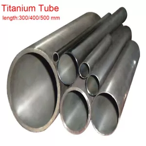 OD 4-30mm GR2 Titanium Pipe Long 300/400/500mm High Intensity Titanium Tube - Picture 1 of 5