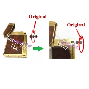 5 Stück Feuerstein Rad Reibrad kompatibel mit Dupont Feuerzeugen Reparatursatz L1/2 - Bild 1 von 3