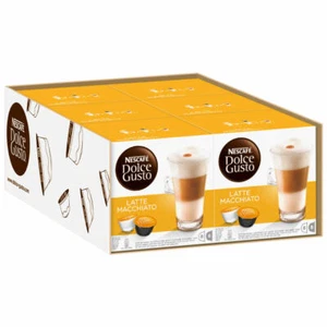 Nescafé DOLCE GUSTO Latte Macchiato Kaffee 6 x 16 KAPSELN (48 Portionen) - Bild 1 von 8