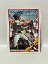 1988 O-Pee-Chee OPC Blank Back - BOB BROWER