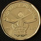 Commemorative Loonie - 2017 100 Anniversary of Toronto Maple Leaf, UNC
