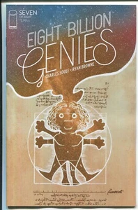 OTTO MILIARDI DI GENI #7 - GIUSEPPE CAMUNCOLI VARIANTE COPERTINA B - IMAGE COMICS/2023 - Foto 1 di 2