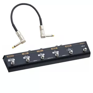 BOSS GA-FC EX Foot Switch for Katana Amplifier + Keepdrum Patch Cable - Picture 1 of 7