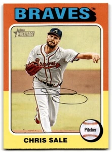 Juego de equipo Topps Heritage High Number Atlanta Braves 2024 (10 cartas) - Imagen 1 de 1