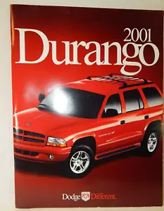 Large 2001 Dodge Durango SUV Automobile Truck Sales Brochure Catalog - Picture 1 of 7