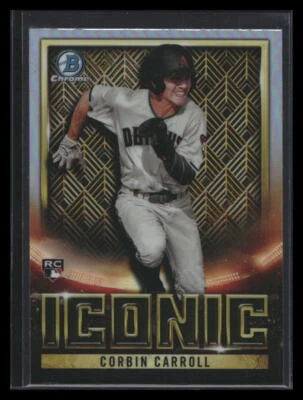 2023 Bowman Chrome Corbin Carroll Bowman Iconic - Image 1 of 2