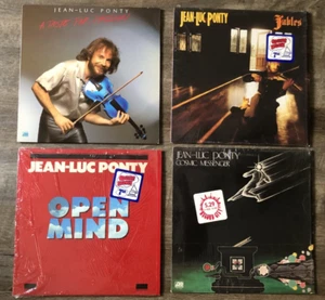 Jean-Luc Ponty 4 LP Lot Open Mind, Cosmic Mess, Fables, Taste Passion - Picture 1 of 11