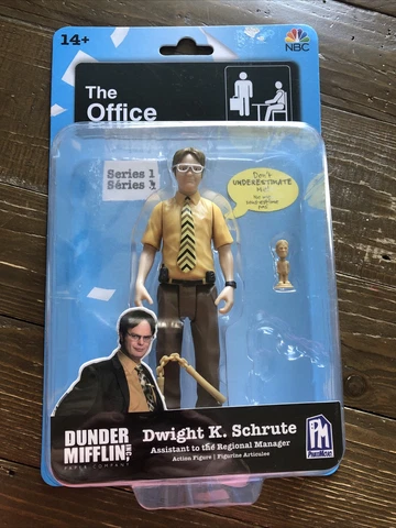 NBC The Office Dwight K. Schrute 5" Action Figure Dunder Mifflin Phat Mojo Cover