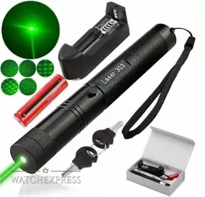 Puntatore laser PROFESSIONALE verde 303 uso ASTRONOMICO ALTA QUALITÀ torcia 2025 - Foto 1 di 8