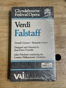 VAI VHS Glyndebourne Festival Opera Verdi Falstaff 1976 Donald Gramm Ben Luxon - Picture 1 of 5