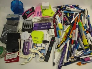 Lot Drug Rep Swag and 80+ Pens Pharmaceutical Promo Promotional Advertising - Picture 1 of 8