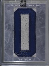 2007-08 ITG Superlative Nameplates 1/1 Mike Bossy #NP-451 HOF 0a4