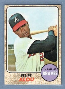 1968 Topps #55 Felipe Alou EX-MT  GO534