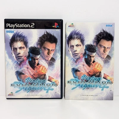 Virtua Fighter 4 Evolution SONY PlayStation 2 PS2 SEGA NTSC-J 2003 Japanese Ver - Image 1 of 4