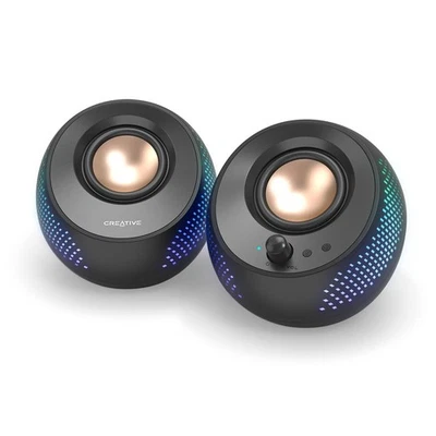 Pebble X 2.0 USB-C Computer Speakers with Customizable RGB Lighting, Bluetoot... - Image 1 of 4