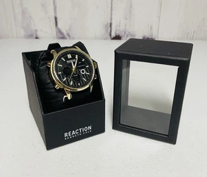 Reloj digital analógico Kenneth Cole Reaction para hombre esfera negra multifunción - Imagen 1 de 7
