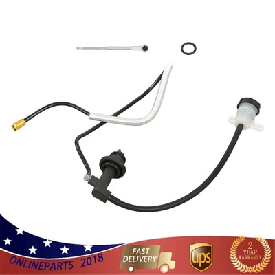 1PC For Mazda B3000 1994-1997 2.3L 3.0L Clutch Master Cylinder And Line Assembly - Image 1 of 4