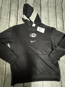 NWT Men’s Nike Missouri Tigers Mizzou Spotlight Hoodie Black Medium Dri Fit - Picture 1 of 10