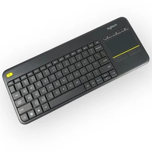 Logitech K400 Plus TV Wireless Membrane Keyboard for PC/TV/Laptop/Tablet - Picture 1 of 12