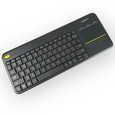 Logitech K400 Plus TV Wireless Membrane Keyboard for PC/TV/Laptop/Tablet - Image 1 of 4
