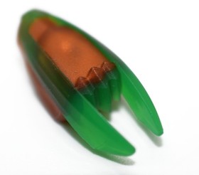 LEGO Minifigure Weapon Ninjago Time Blade Copper Green Rare 70626 70624 claw