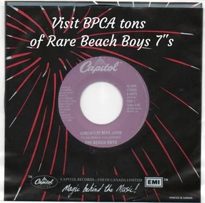 NUR KANADA NEU 7" Brian Wilson & The Beach Boys irgendwo in der Nähe von Japan / Kokomo - Bild 1 von 1