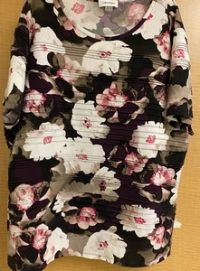 Calvin Klein Blumen Shirt 1x gebraucht Top Zustand! - Bild 1 von 12