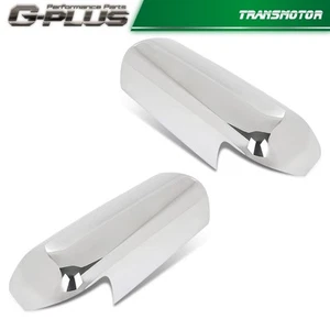 Pair Replacement Chrome Door Mirror Cover Caps Left+Right For Peterbilt 579 - Picture 1 of 12
