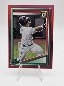 2025 Panini Donruss Red #138 Tommy Troy /250 Arizona Diamondbacks Rated Prospect - Picture 1 of 2