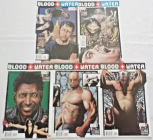 Lote de 5 cómics Blood and Water #1-5 DC Vertigo terror vampiro Judd Winick Coker - Imagen 1 de 2