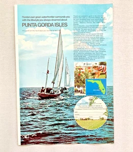 VINTAGE 1972 MAGAZINE PRINT AD 12” x 7” POWDER BLUE FORD THUNDERBIRD SEDAN CAR - Picture 1 of 2