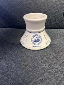 Rare Americas cup sailing race coffee cup 1983 No Spill Made In USA - Picture 1 of 7