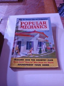 POPULAR MECHANICS Magazine Vintage JULY 1960, TRAILERS JOIN THE COUNTRY CLUB! - Picture 1 of 3