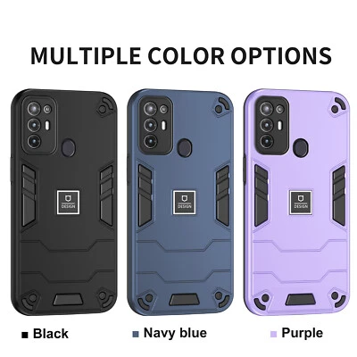 Warship New Armor Hybrid Layer Shockproof Case For iPhone Sam S34 A05 - Imagem 1 de 4