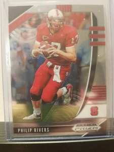 Philip Rivers 2020 Prizm Draft Picks - #83 - NC State Wolfpack - Picture 1 of 2