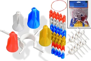 Kit de mira de largo alcance y cono de repuesto FSFF .625 para dardos, Big 70 Pa - Imagen 1 de 12