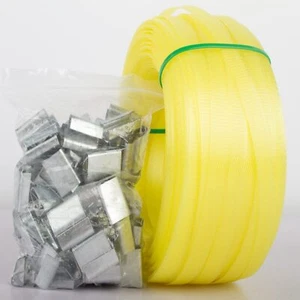 Poly Strap Polypropylene Strapping 320' Length 1/2" Width 330 lbs. Break Stre... - Picture 1 of 9