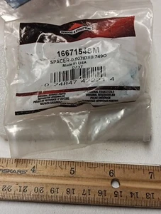 Briggs & Stratton SPACER-0.507IDX0.749O 1667154SM NOS Nib 1 Qty - Picture 1 of 4