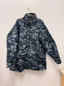 US NAVY USN NWU GORE TEX COLD WEATHER DIGITAL CAMOUFLAGE PARKA - X-LARGE LONG. - Picture 1 of 5
