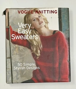 Vogue knitting Very Easy Sweaters 50 Simple Stylish Designs Hardback 2013 1st Ed - Picture 1 of 3