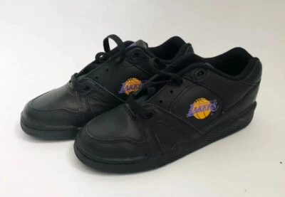 Zapatillas deportivas vintage converse los angeles lakers zapatos jóvenes niños grandes talla 2.5 nuevas de stock Foto 1 de 4