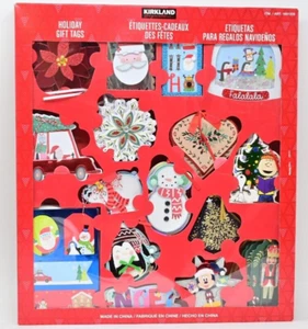 Kirkland Signature Holiday Gift Tags, 100 Count - 72 Gift Tags + 28 Peel/Stick - Picture 1 of 2
