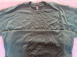 Fruit Of The Loom Lofteez T-Shirt 3XL/3TG 100% Cotton Green Short Sleeve New - Picture 1 of 4