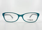Vogue VO 2737 2009 Eyeglasses Frames Womens Aqua Silver 52-16-135 5133